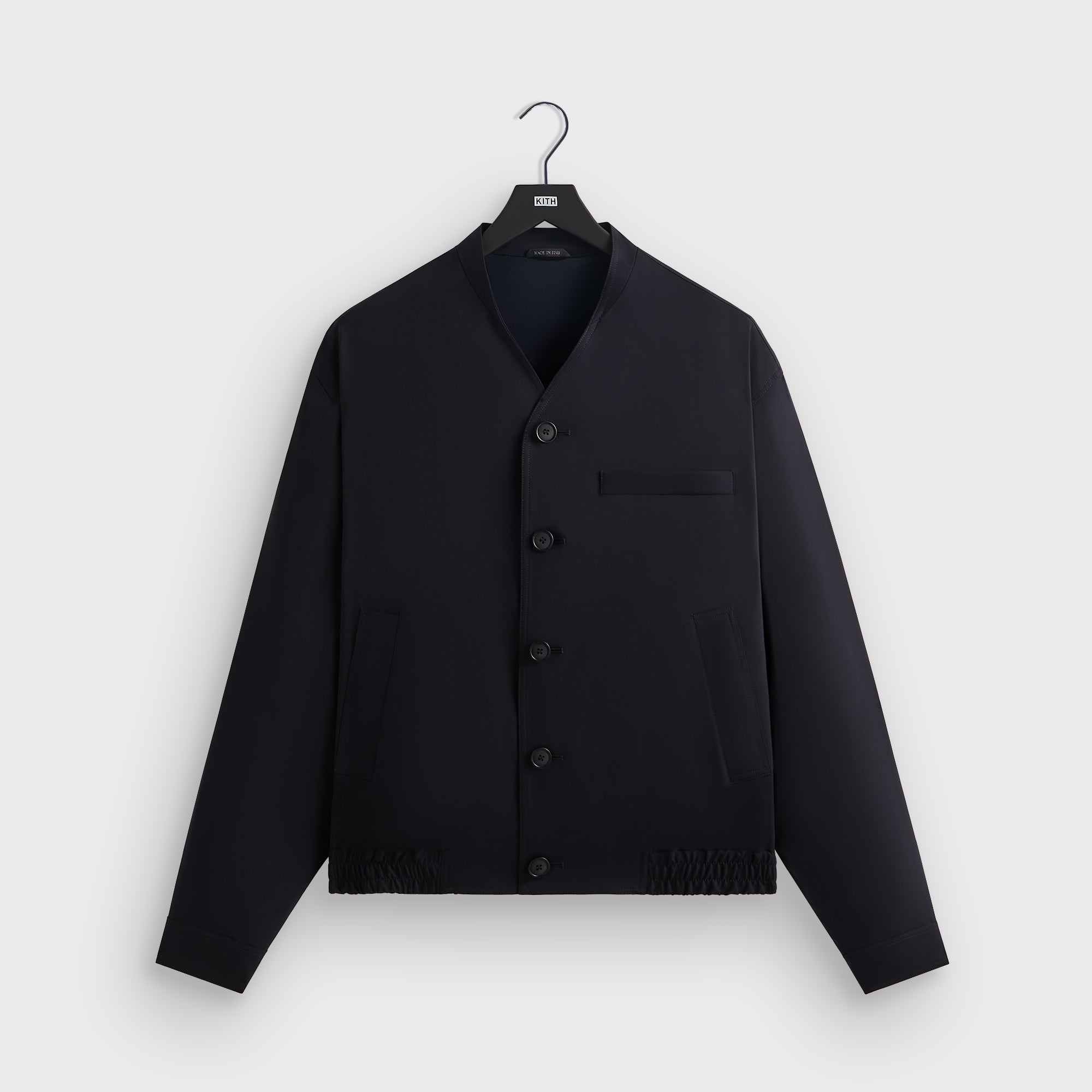 Giorgio Armani & Kith Collarless Bomber Jacket - Admiral | Kith Admiral