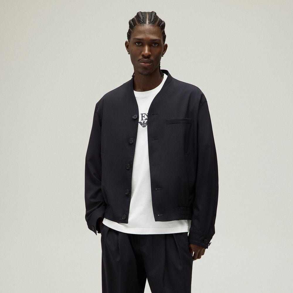 Giorgio Armani & Kith Collarless Bomber Jacket - Admiral | Kith Admiral