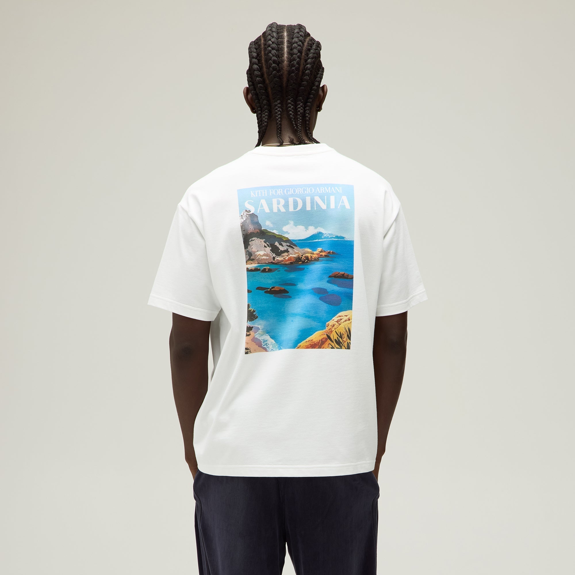 Giorgio Armani & Kith Sardinia Tee - White | Kith White