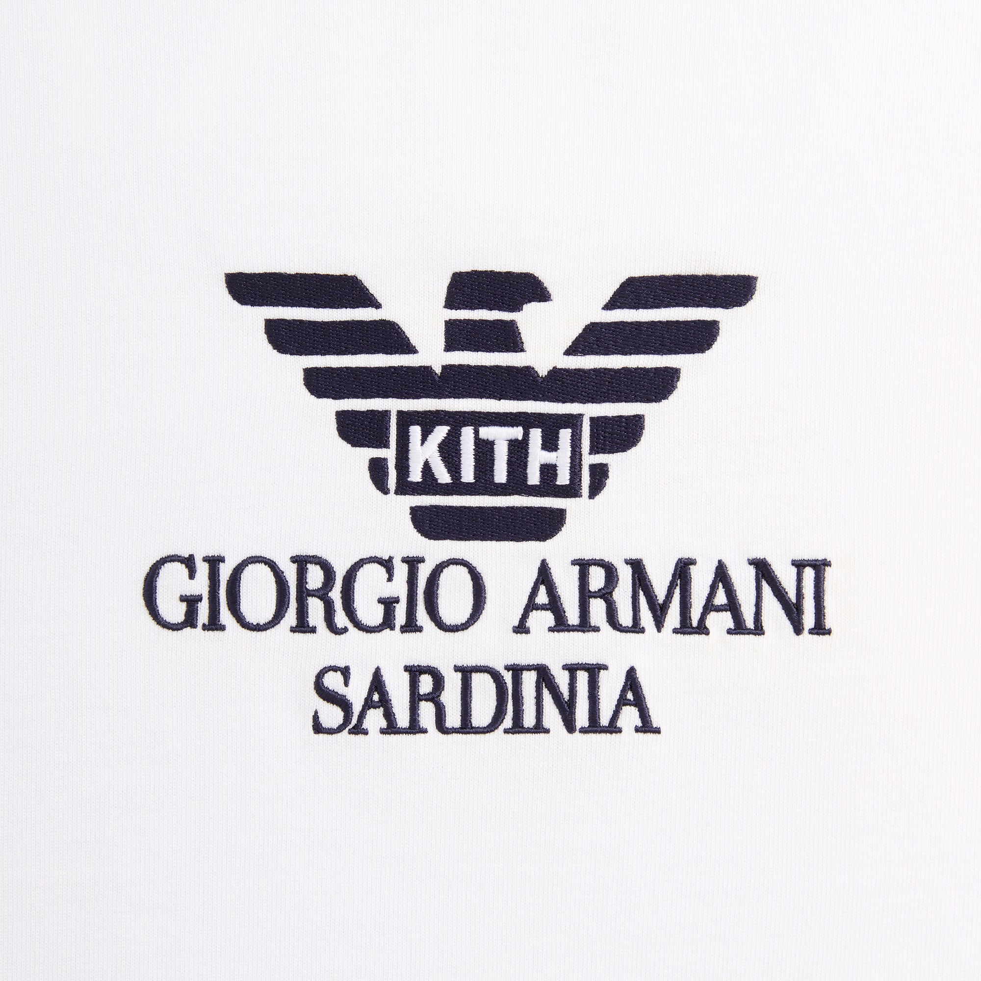 Giorgio Armani & Kith Sardinia Tee - White | Kith White