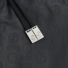 Giorgio Armani & Kith Jacquard Collins Swim Short - Black | Kith Black