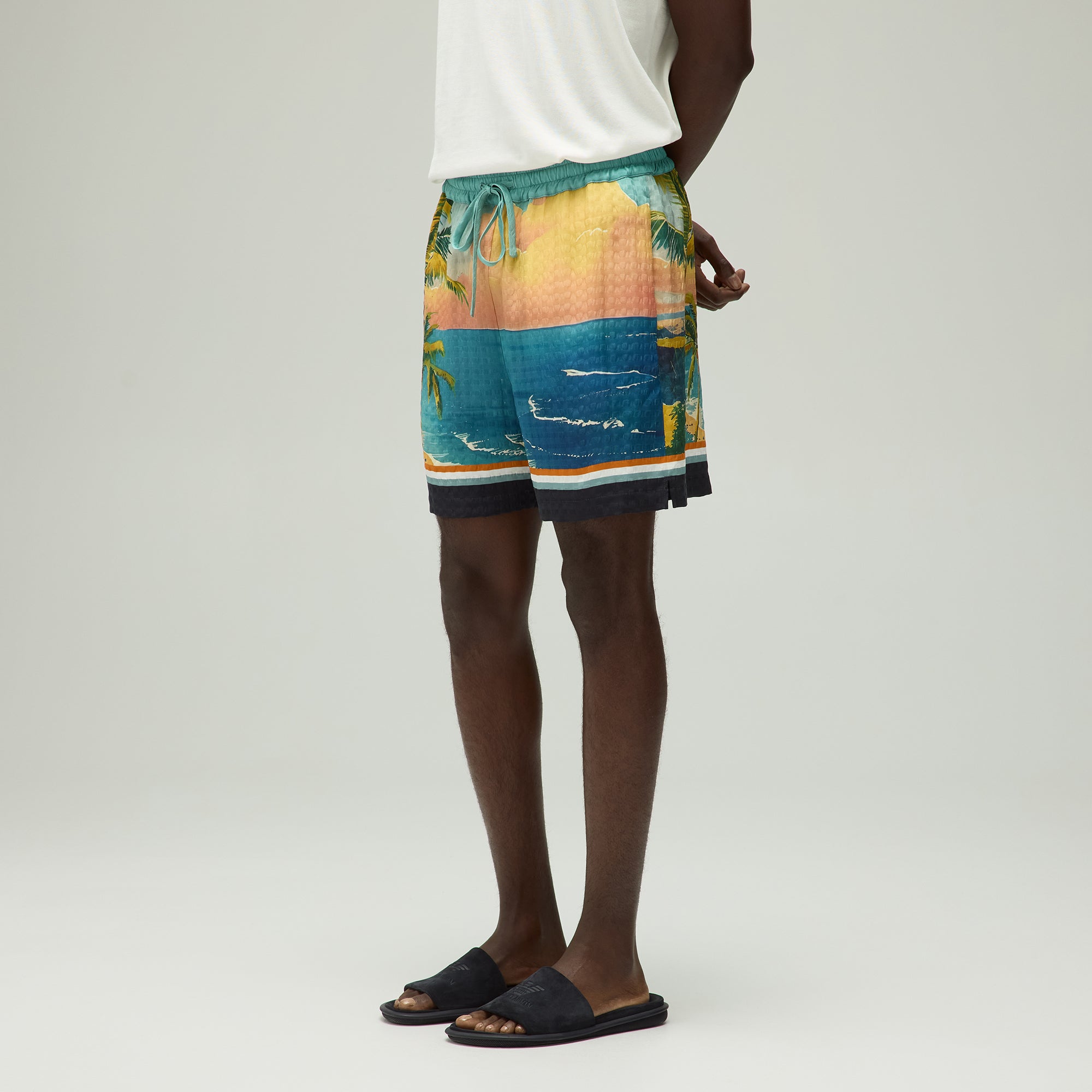 Giorgio Armani & Kith Ornamental Print Active Short - Multi | Kith Multi