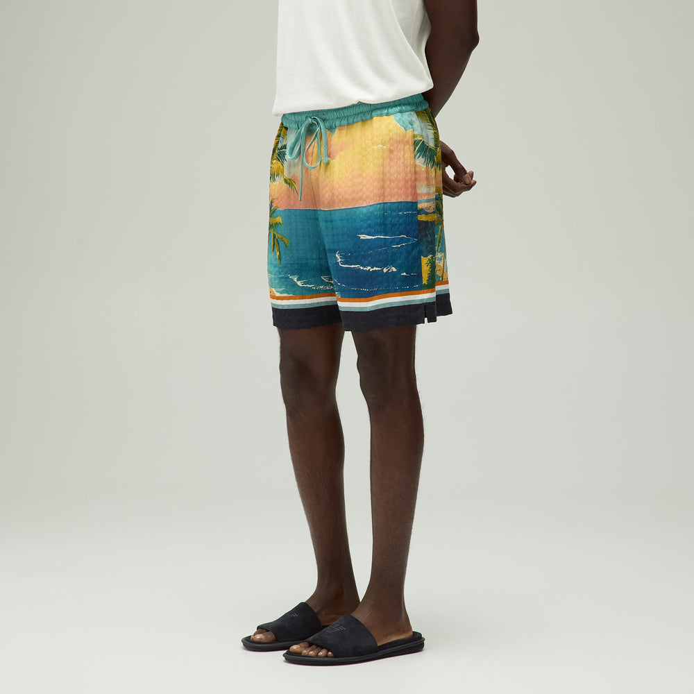 Giorgio Armani & Kith Ornamental Print Active Short - Multi | Kith Multi