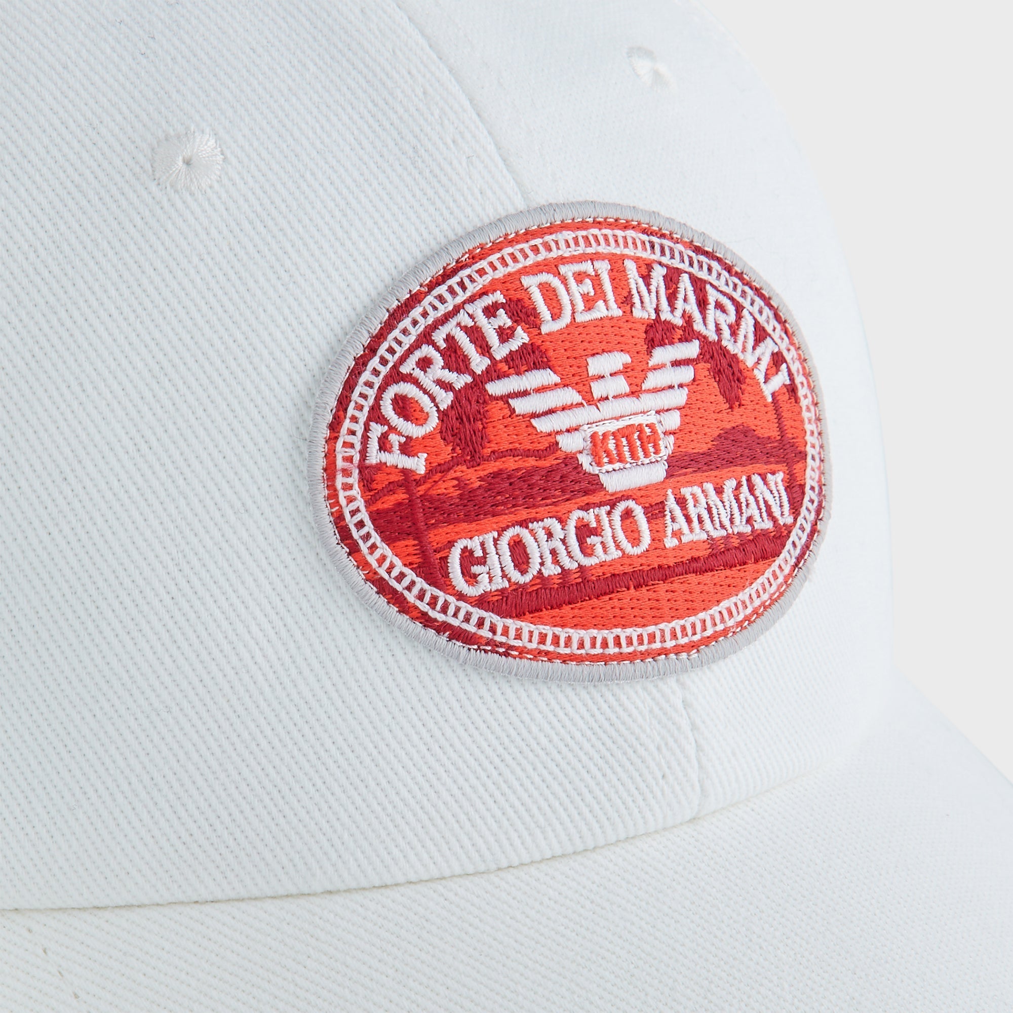 Giorgio Armani & Kith Forte dei Marmi Classic Cap - White | Kith White