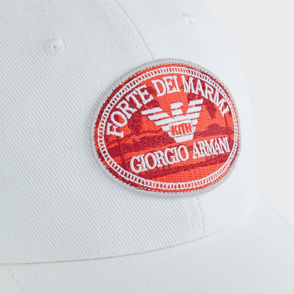 Giorgio Armani & Kith Forte dei Marmi Classic Cap - White | Kith White