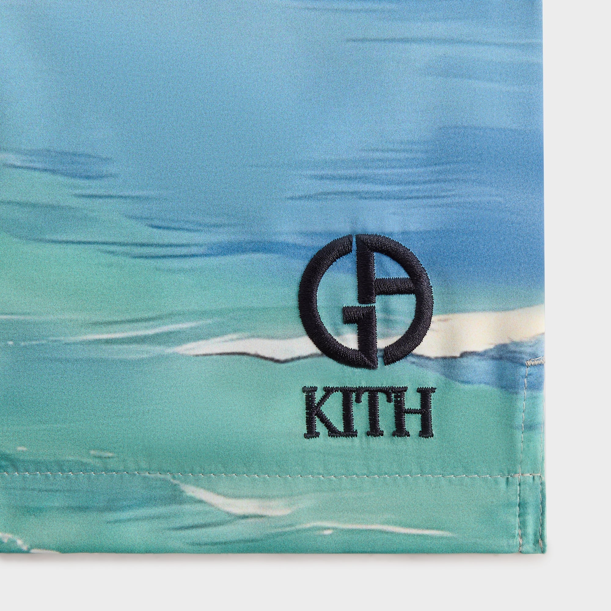 Giorgio Armani & Kith Malibu Collins Swim Short - Multi | Kith Multi