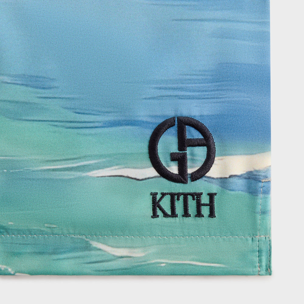 Giorgio Armani & Kith Malibu Collins Swim Short - Multi | Kith Multi
