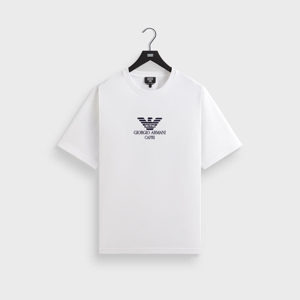 Giorgio Armani & Kith Capri Tee - White | Kith White