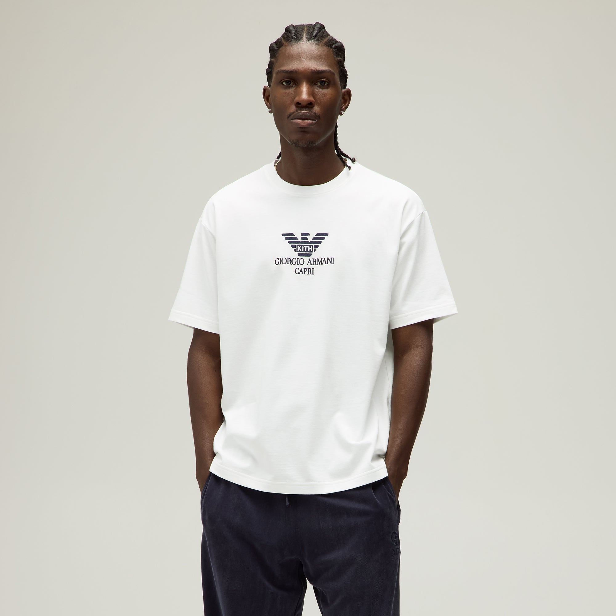 Giorgio Armani & Kith Capri Tee - White | Kith White