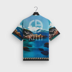 Giorgio Armani & Kith Sardinia Short Sleeve Zip Shirt - Multi | Kith Multi