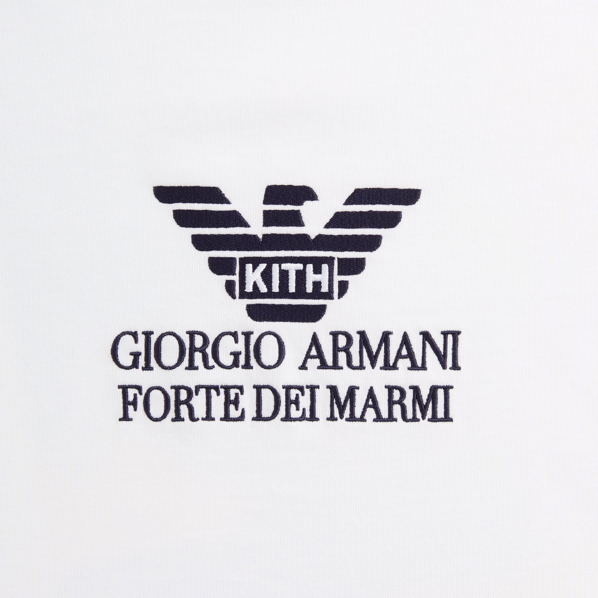 Giorgio Armani & Kith Forte dei Marmi Tee - White | Kith White