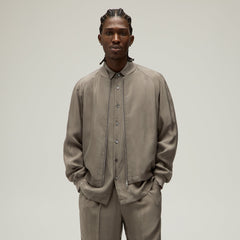 Giorgio Armani & Kith Silky Bomber Jacket - Gravel | Kith Gravel