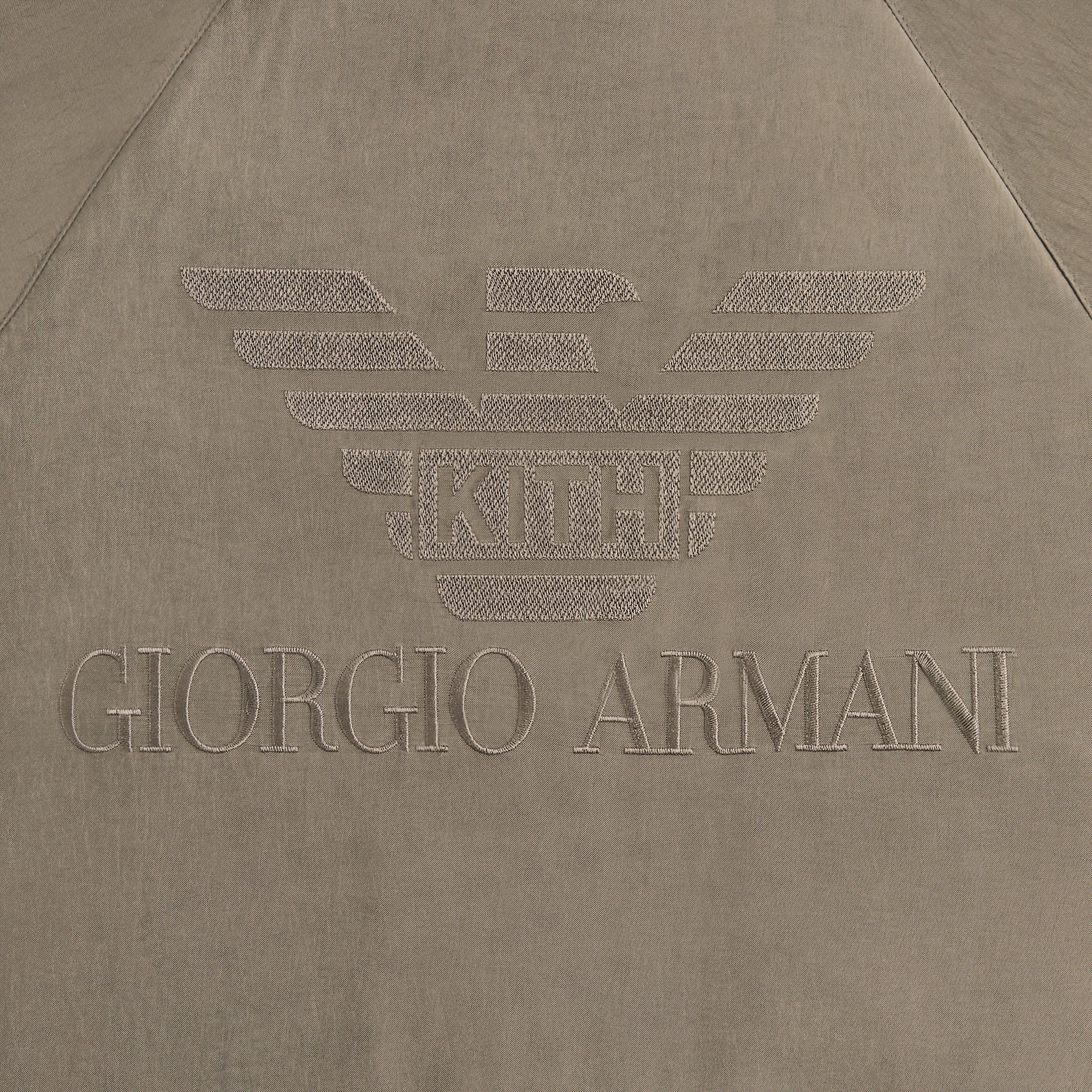 Giorgio Armani & Kith Silky Bomber Jacket - Gravel | Kith Gravel