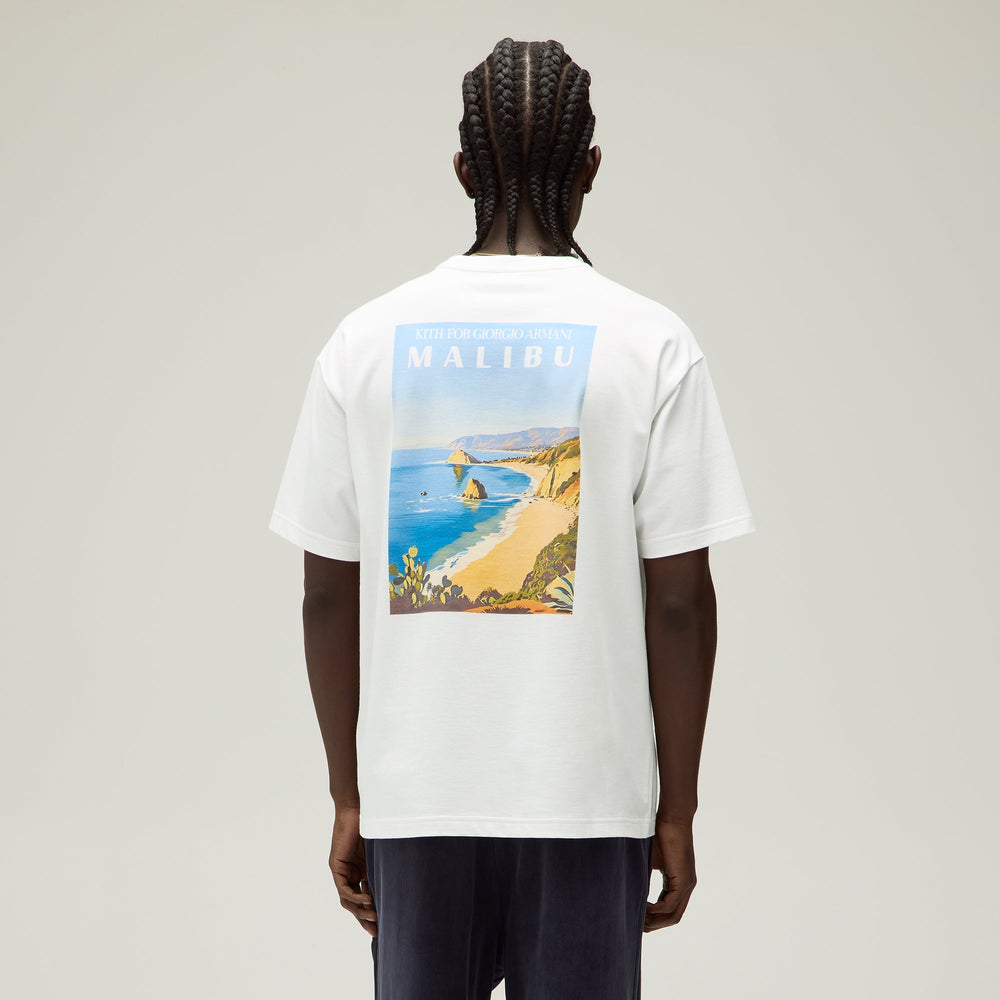 Giorgio Armani & Kith Malibu Tee - White | Kith White