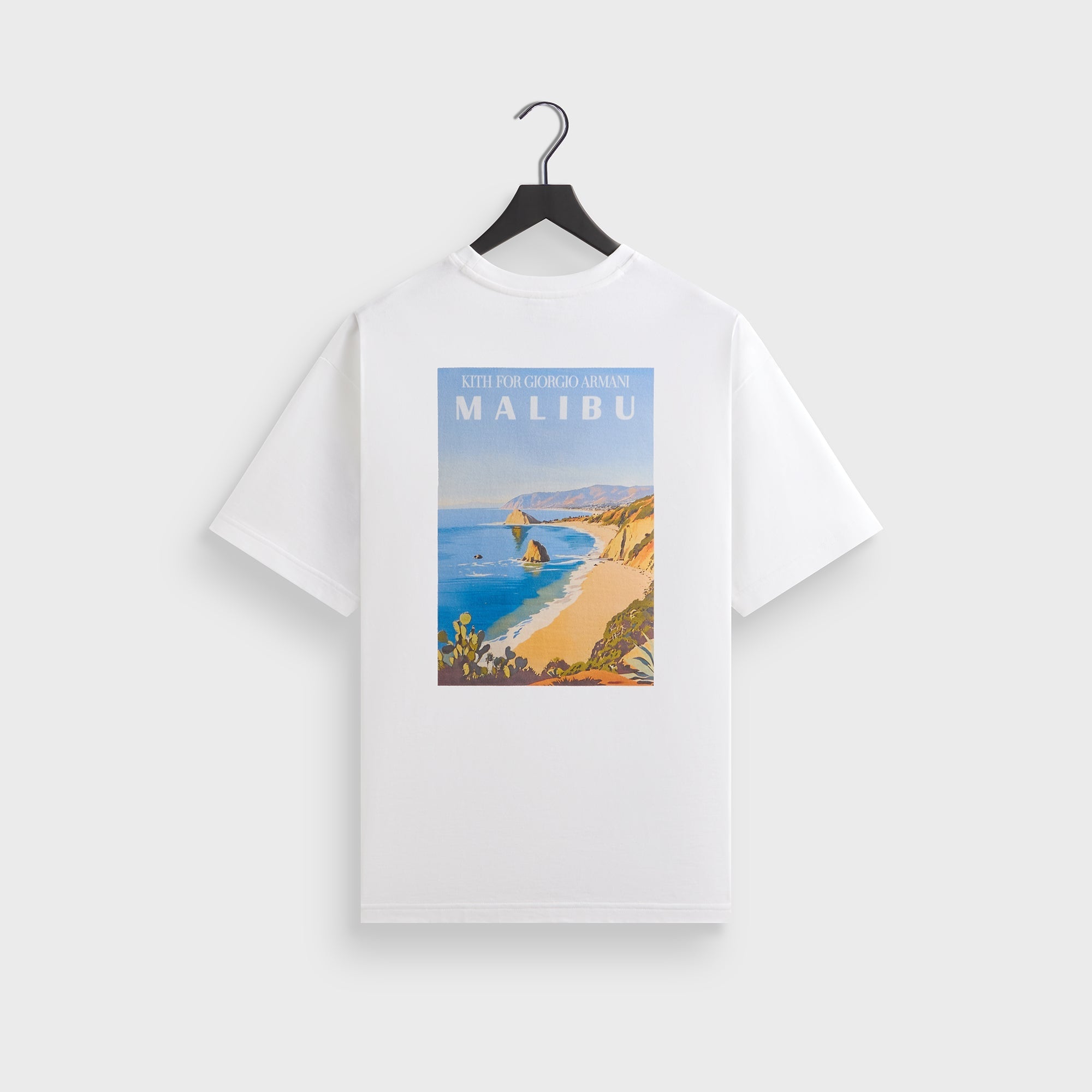 Giorgio Armani & Kith Malibu Tee - White | Kith White