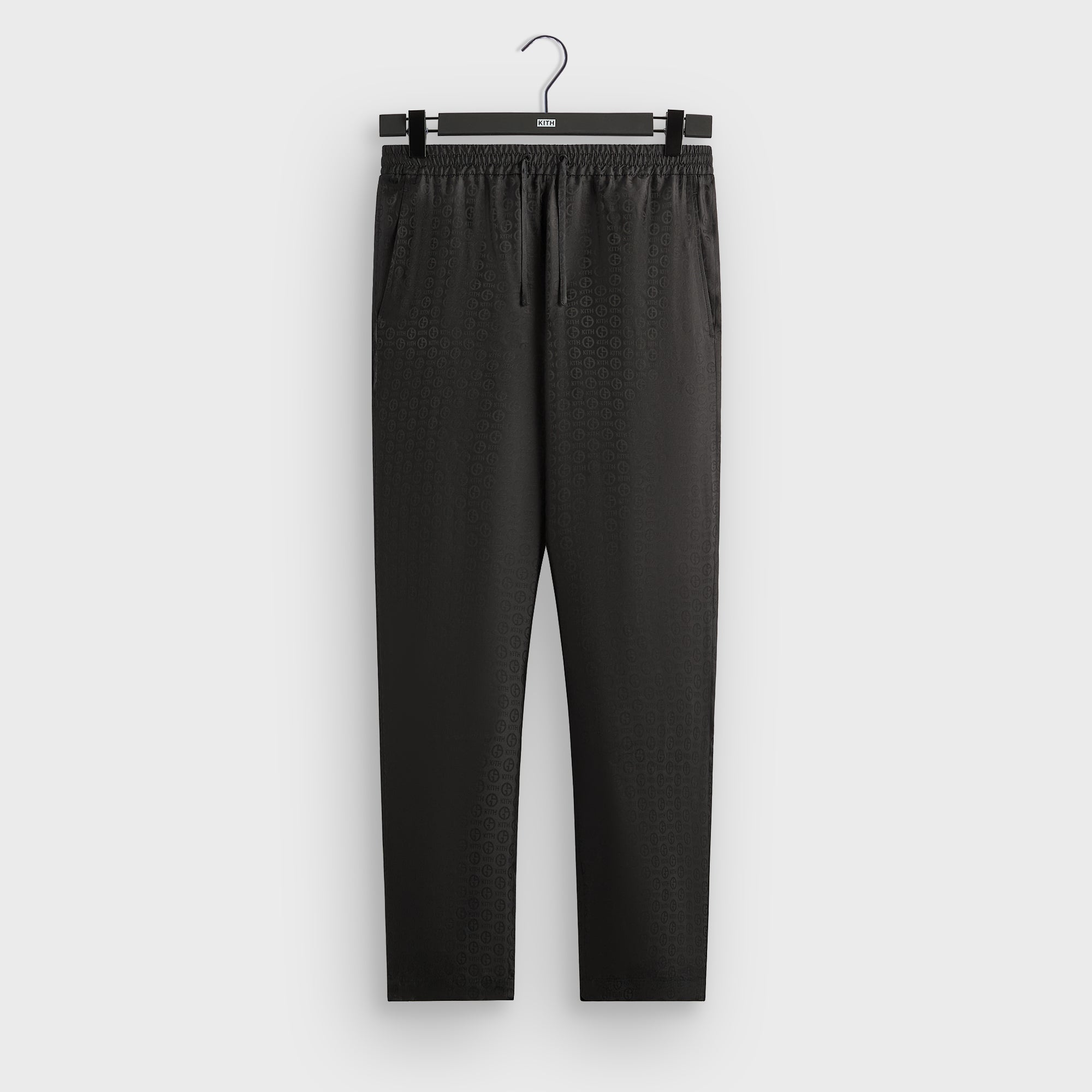 Giorgio Armani & Kith Monogram Grayson Pant - Black | Kith Black