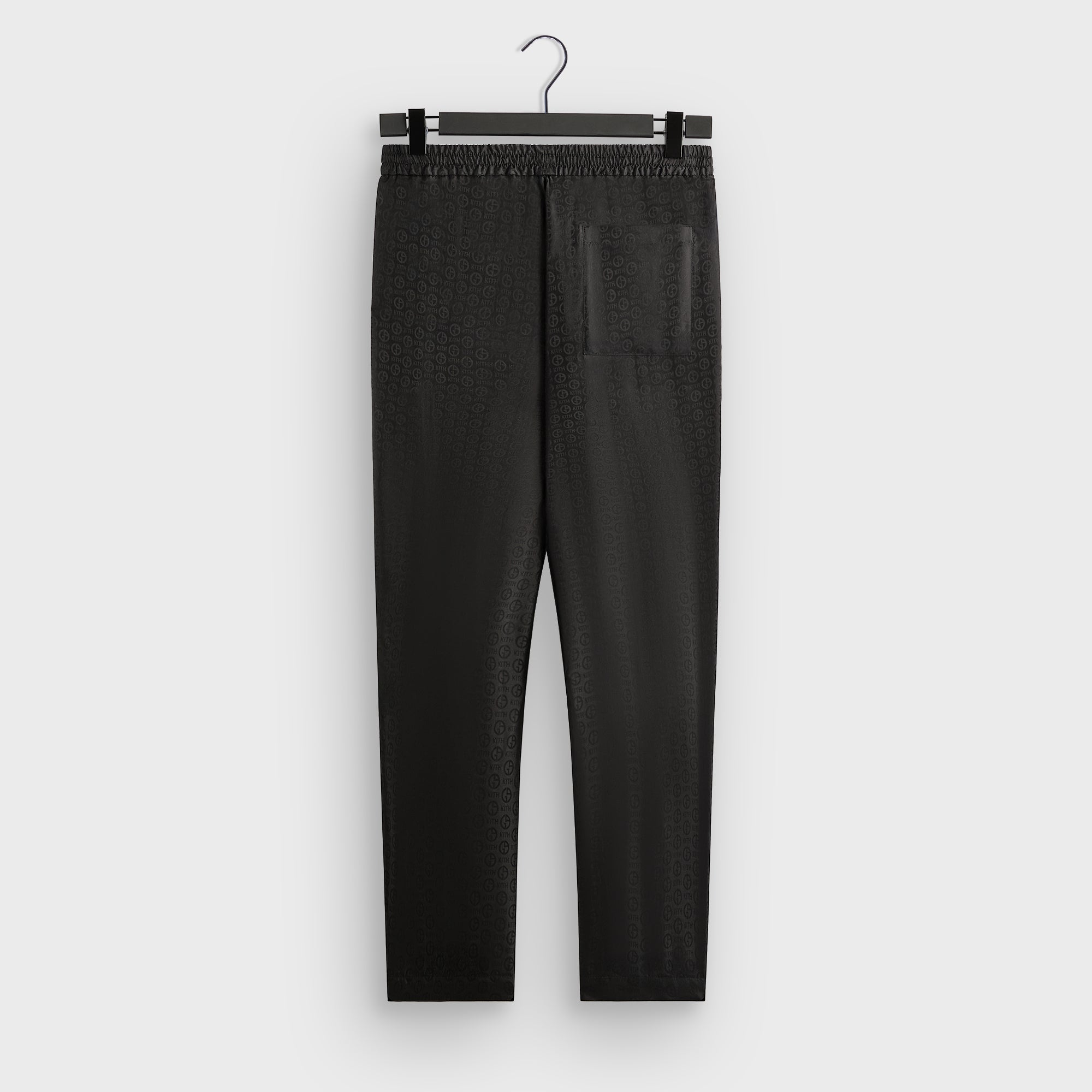 Giorgio Armani & Kith Monogram Grayson Pant - Black | Kith Black