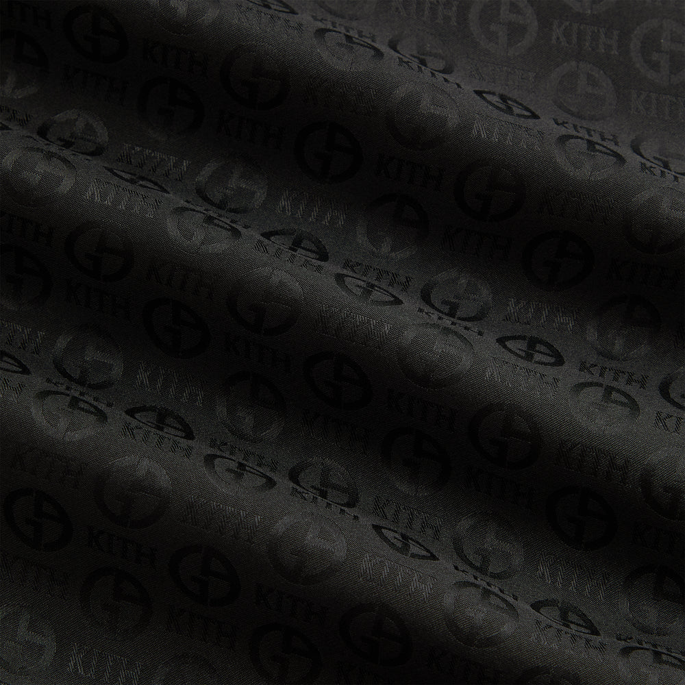 Giorgio Armani & Kith Monogram Grayson Pant - Black | Kith Black