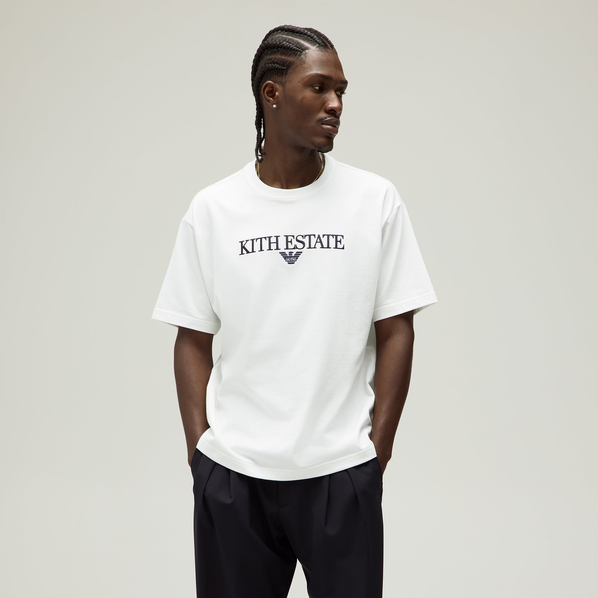 Giorgio Armani & Kith Estate Tee - White | Kith White
