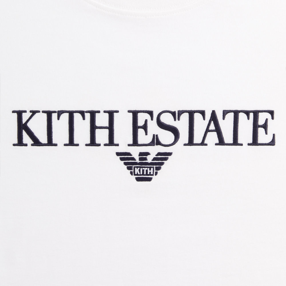 Giorgio Armani & Kith Estate Tee - White | Kith White