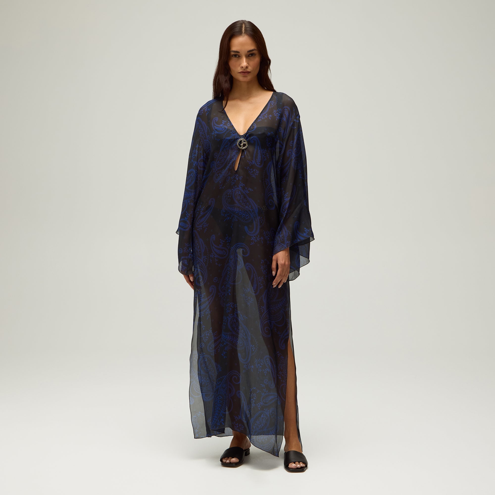 Giorgio Armani & Kith Women Silk Cover Up - Nocturnal | Kith Nocturnal