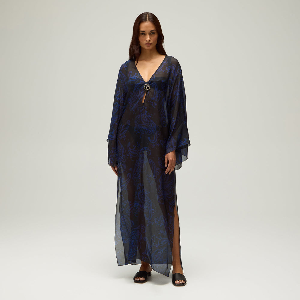 Giorgio Armani & Kith Women Silk Cover Up - Nocturnal | Kith Nocturnal