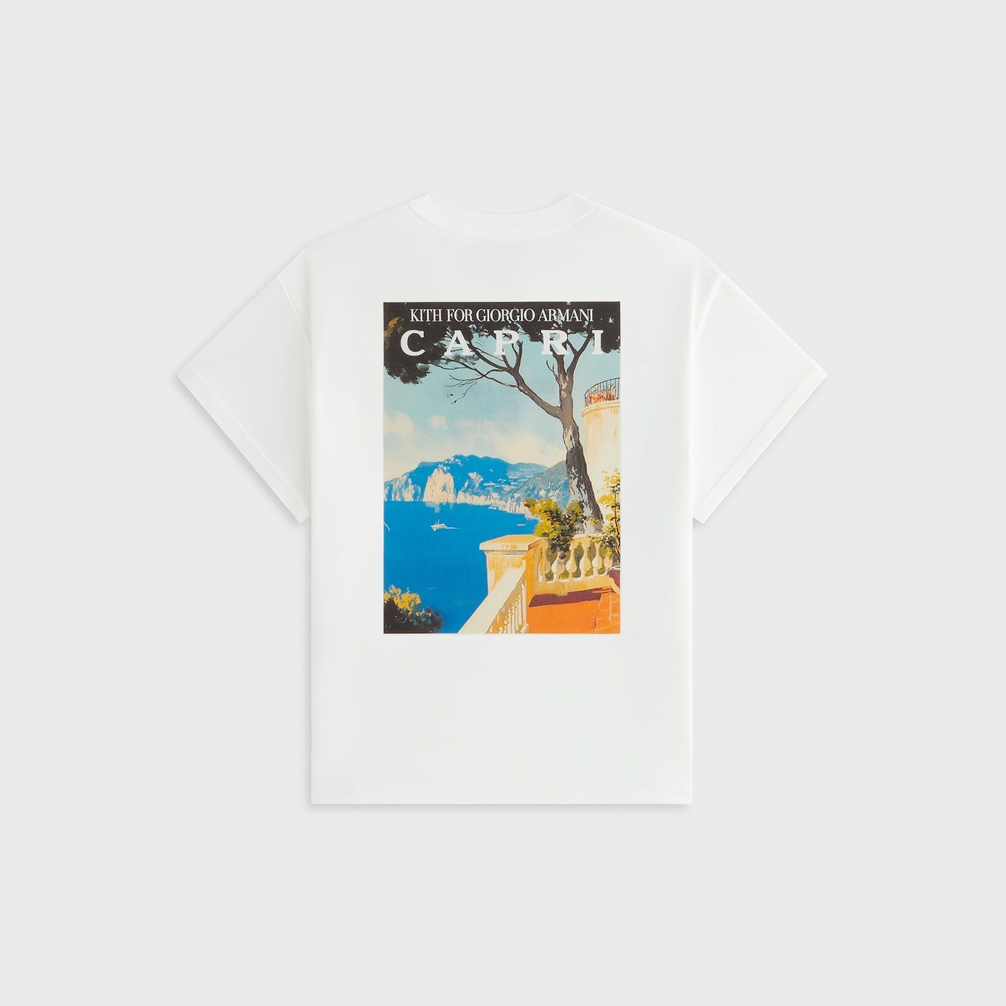 Giorgio Armani & Kith Women Capri Mulberry Tee - Wihte | Kith Wihte