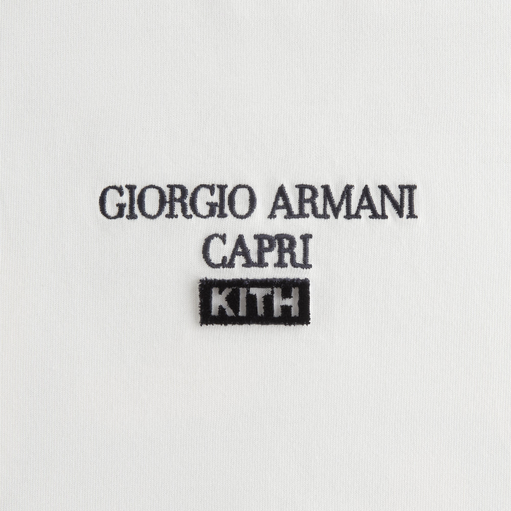 Giorgio Armani & Kith Women Capri Mulberry Tee - Wihte | Kith Wihte