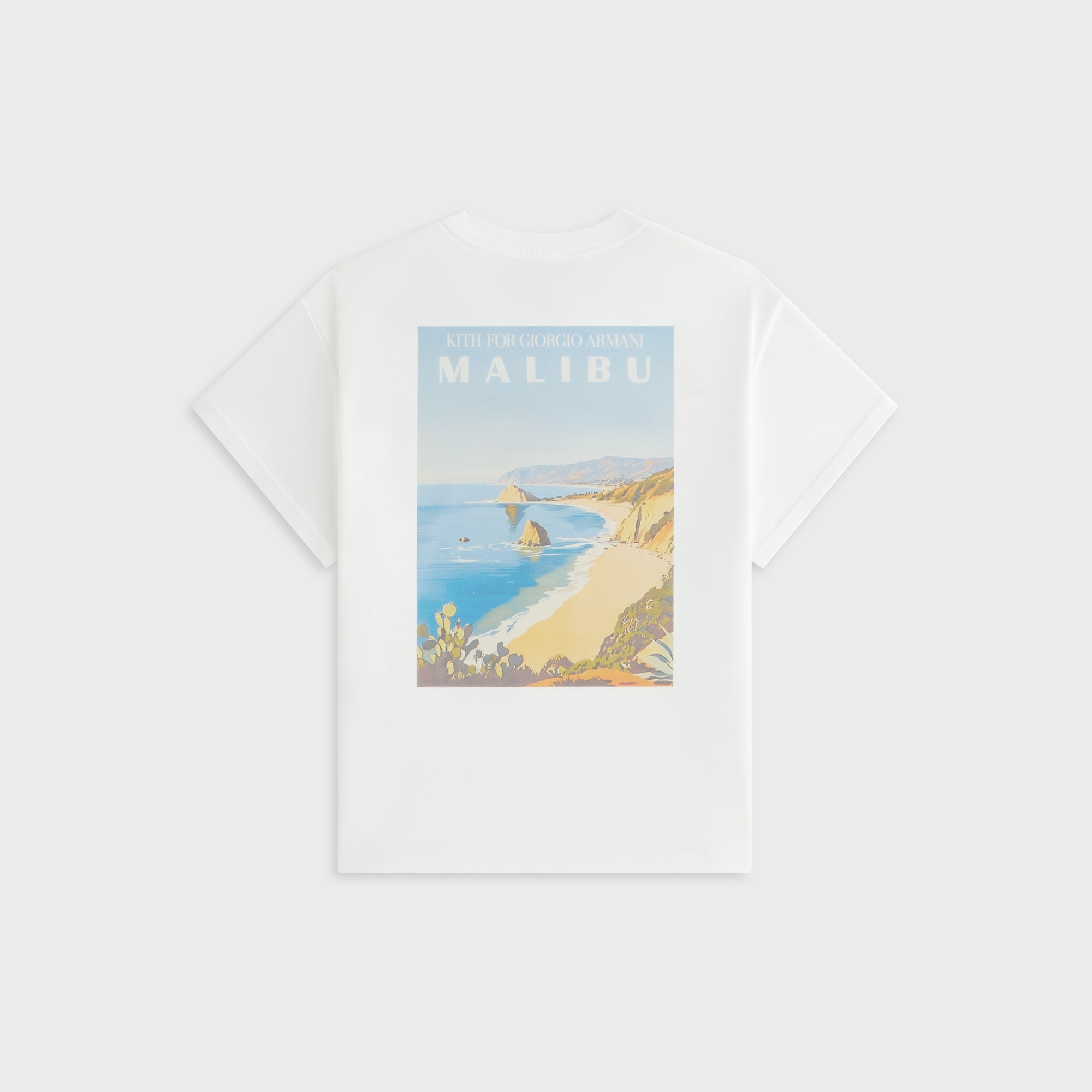 Giorgio Armani & Kith Women Malibu Mulberry Tee - White | Kith White