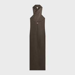 Giorgio Armani & Kith Women Silk Wrap Halter Cover Up - Kindling | Kith Kindling