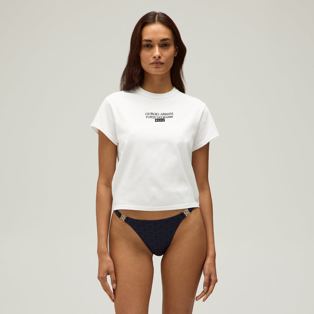 Giorgio Armani & Kith Women Forte Dei Marmi Mulberry Tee - White | Kith White