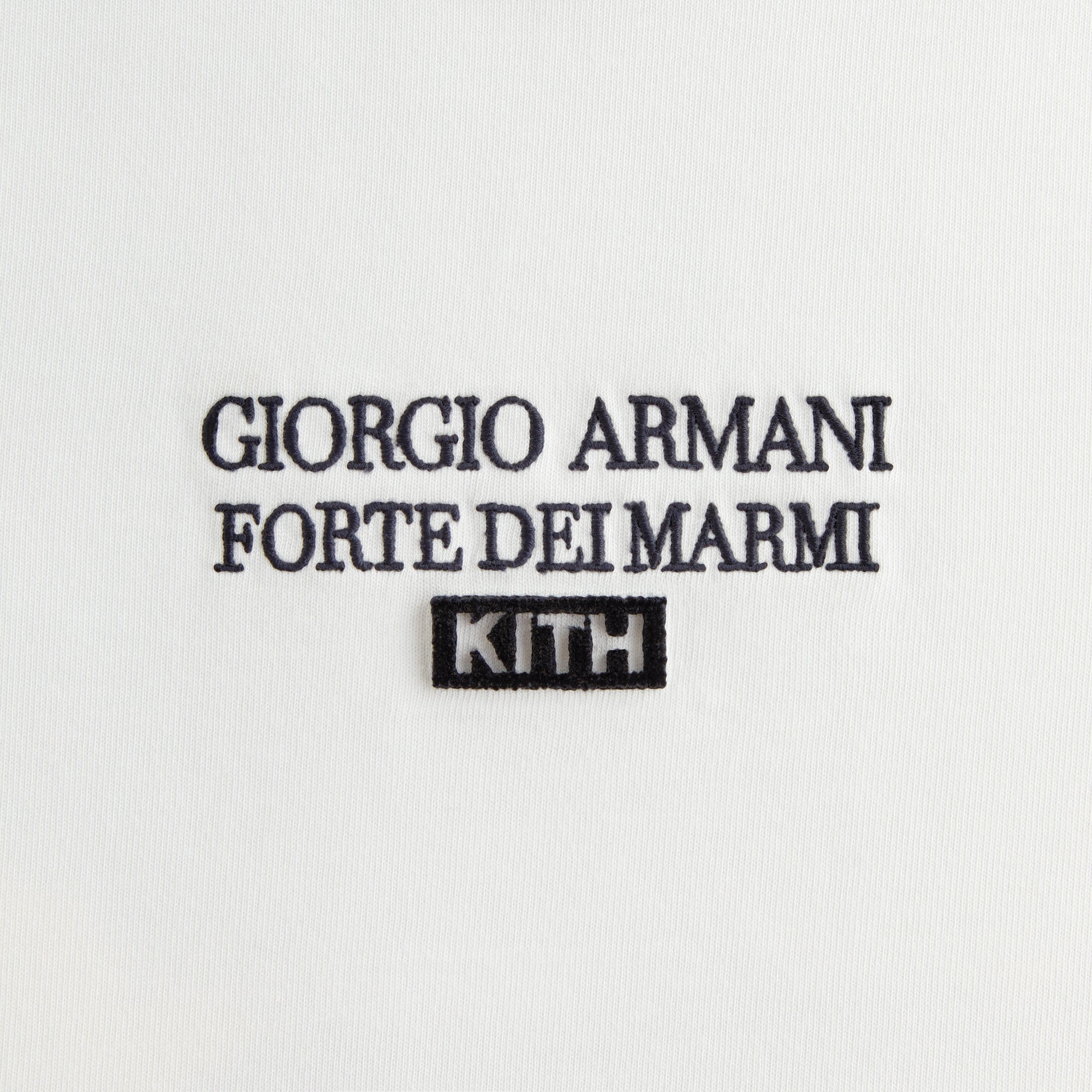 Giorgio Armani & Kith Women Forte Dei Marmi Mulberry Tee - White | Kith White