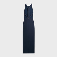 Giorgio Armani & Kith Women Viscose Jersey Gown - Nocturnal | Kith Nocturnal