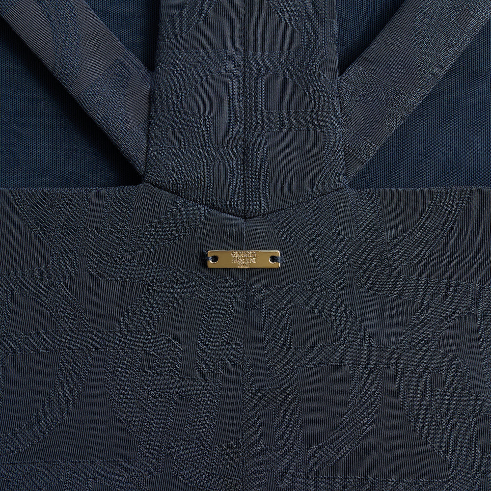 Giorgio Armani & Kith Women Viscose Jersey Gown - Nocturnal | Kith Nocturnal
