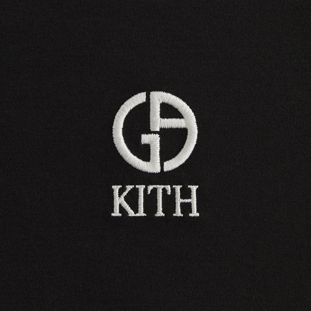 Giorgio Armani & Kith Women Mulberry Vintage Tee - Black | Kith Black