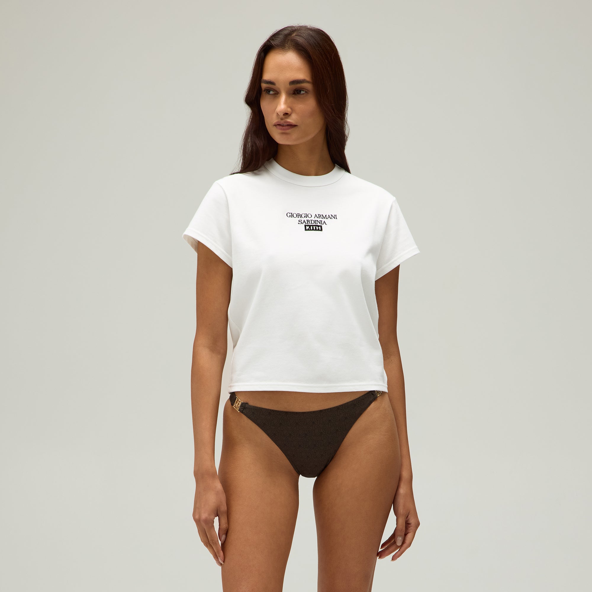 Giorgio Armani & Kith Women Sardinia Mulberry Tee - White | Kith White