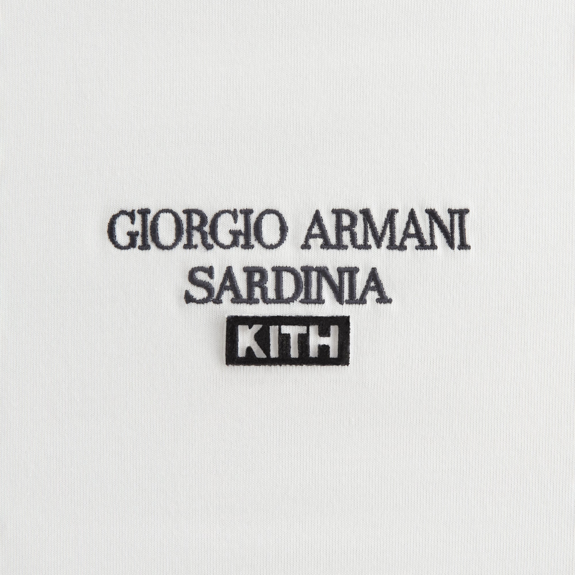 Giorgio Armani & Kith Women Sardinia Mulberry Tee - White | Kith White