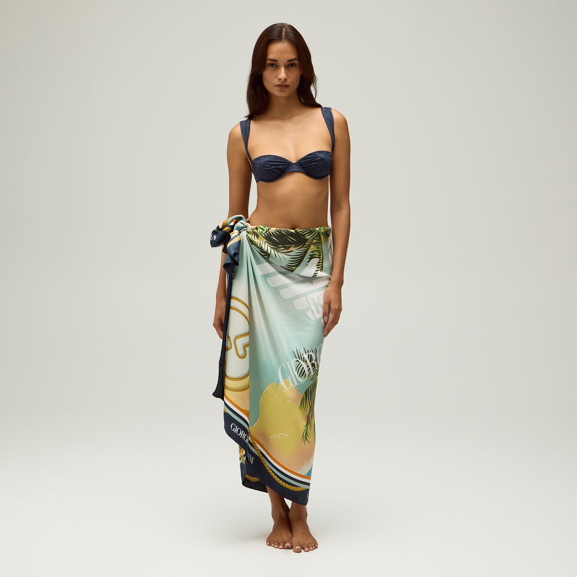 Giorgio Armani & Kith Women Printed Sarong - Multi | Kith Multi