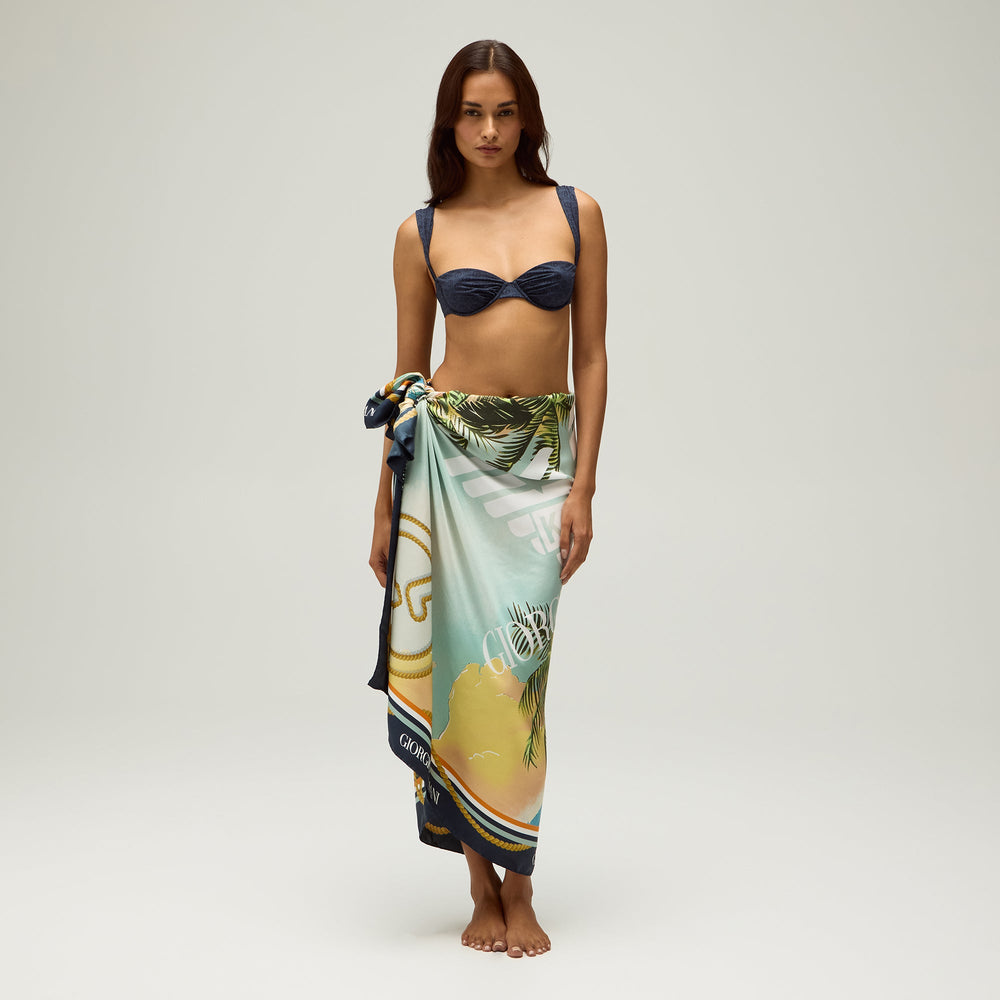 Giorgio Armani & Kith Women Printed Sarong - Multi | Kith Multi