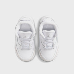 Nike TD Air Jordan 3 Retro - White / Metallic Silver / White | Kith White / Metallic Silver / White