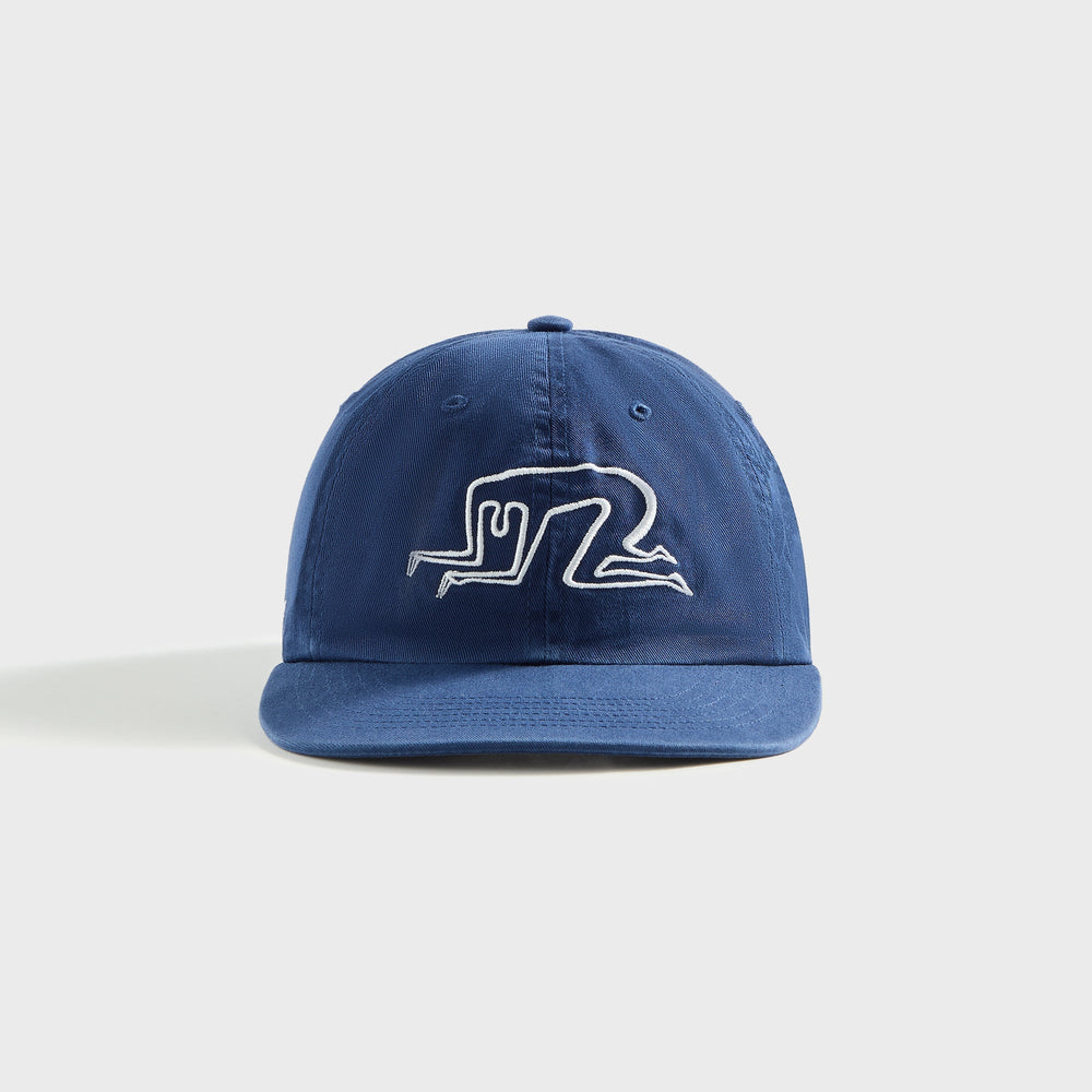 by Parra Mid Career 6 Panel Cap - Blue | Kith Blue