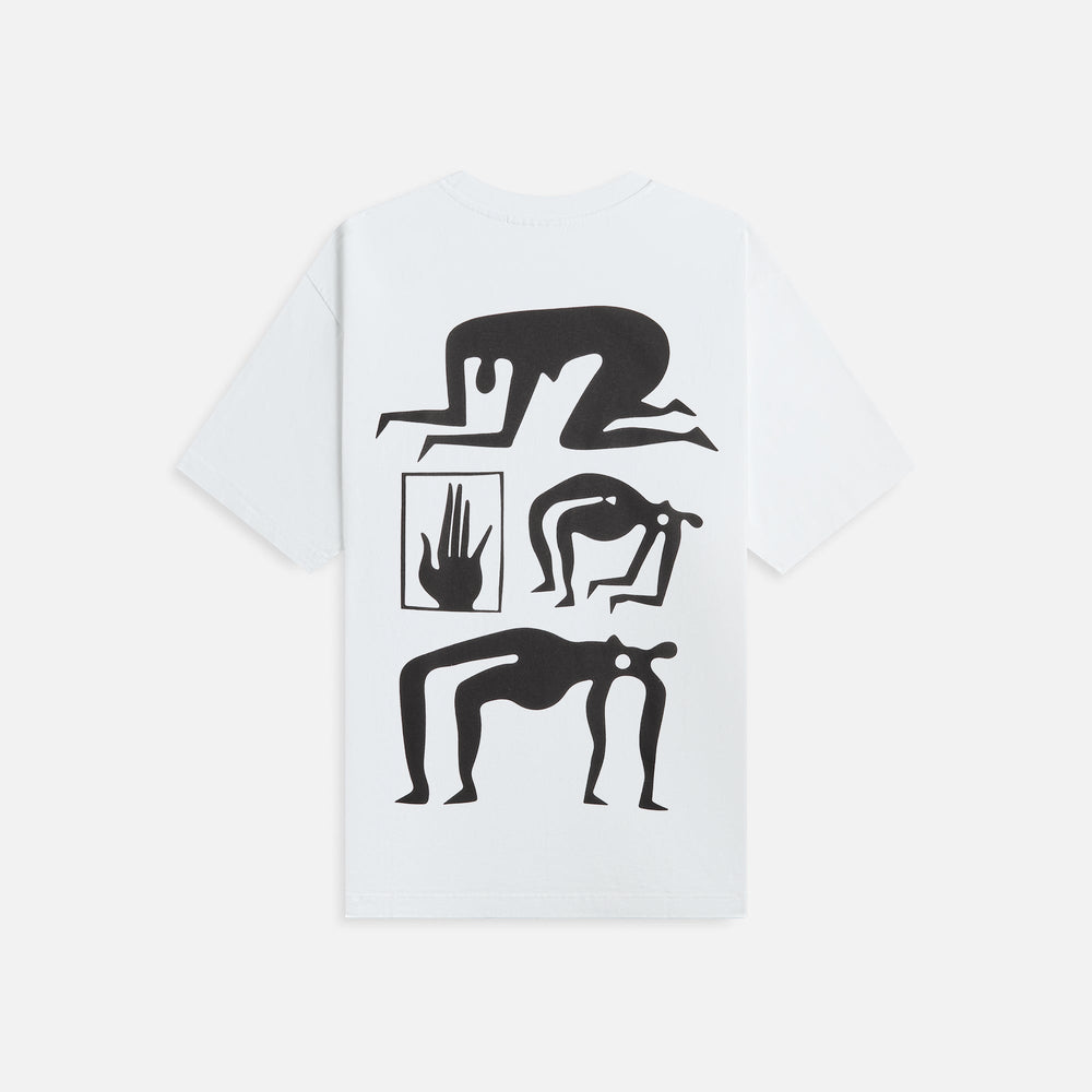 by Parra Yoga Discounts Tee - White | Kith White