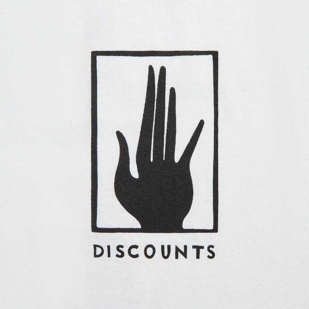 by Parra Yoga Discounts Tee - White | Kith White