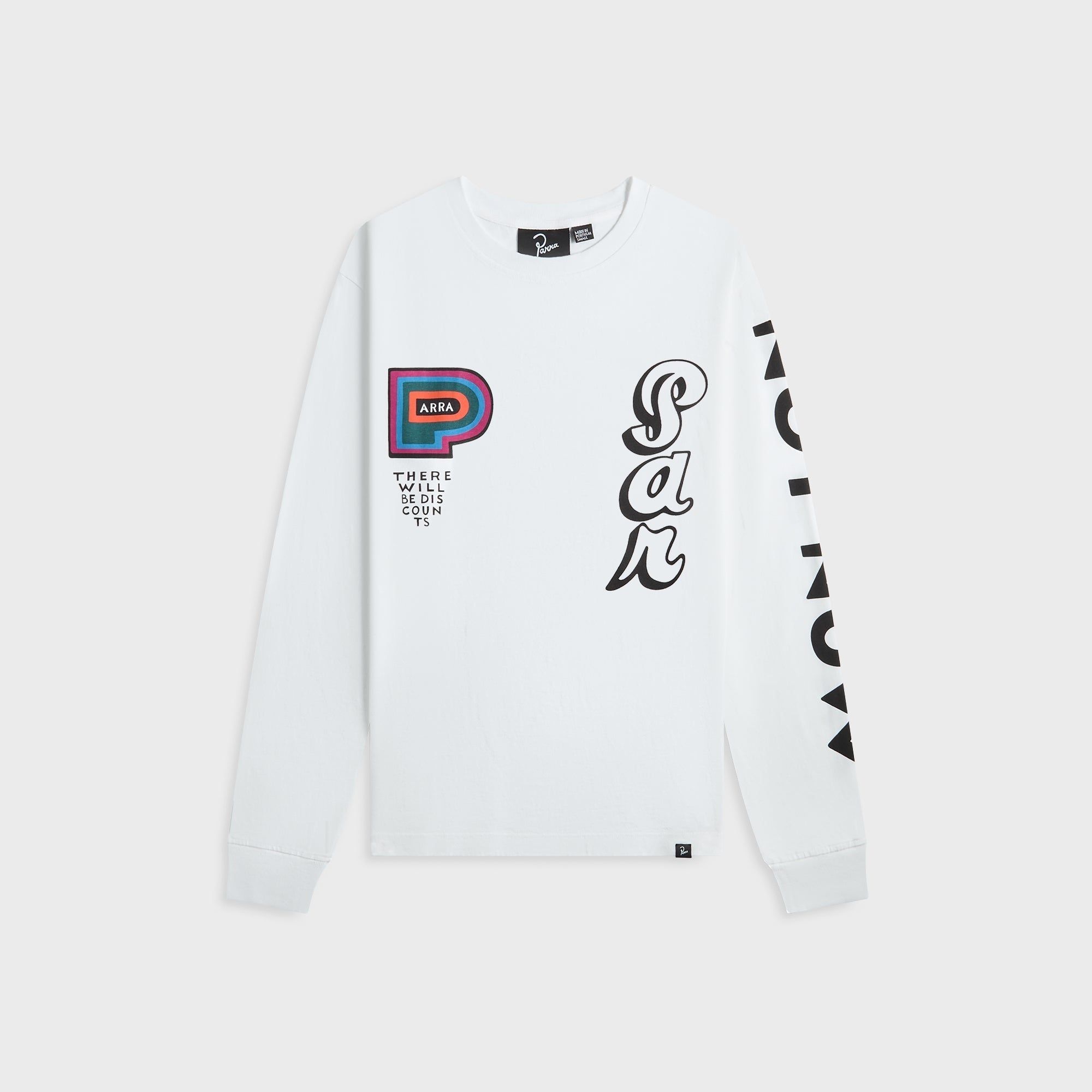 by Parra There Will Be Not Long Sleeve Tee - White | Kith White