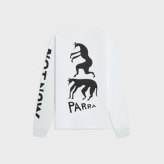 by Parra There Will Be Not Long Sleeve Tee - White | Kith White