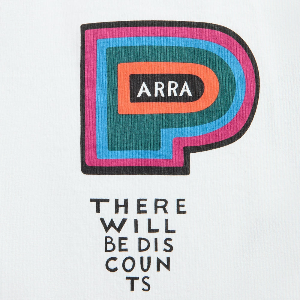 by Parra There Will Be Not Long Sleeve Tee - White | Kith White