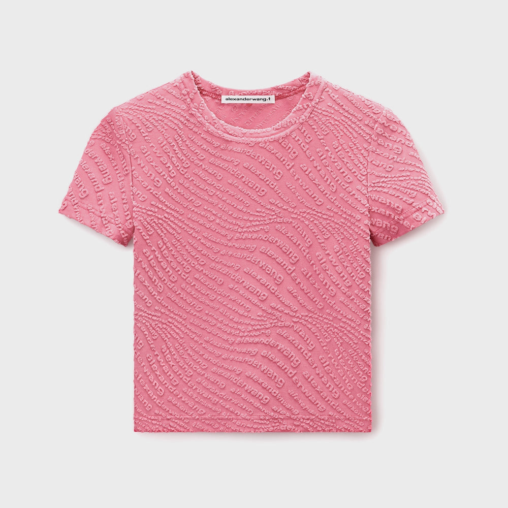 T by Alexander Wang Jacquard Logo Baby Tee - Lotus | Kith Lotus
