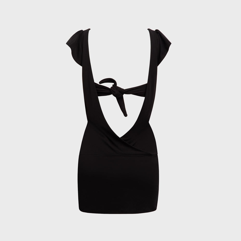 Buci Hibiscus Dress - Black | Kith Black