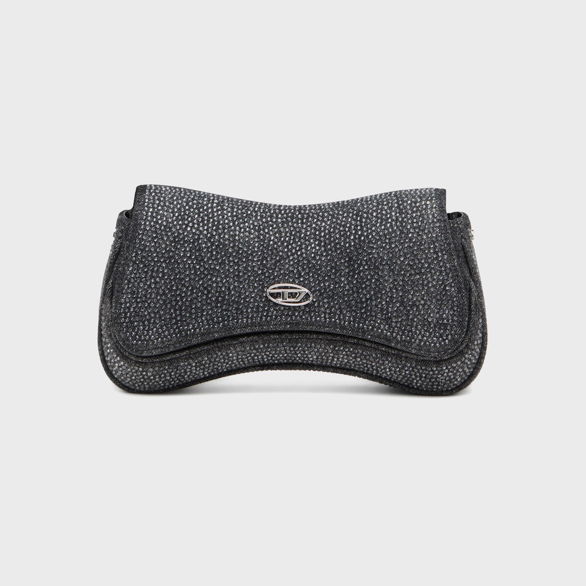 Diesel Play Clutch Black with Crystals - Black | Kith Black