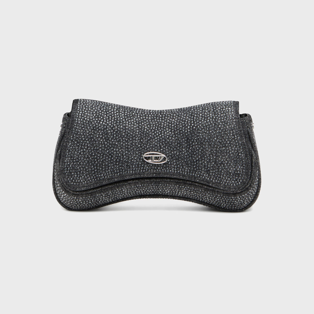 Diesel Play Clutch Black with Crystals - Black | Kith Black